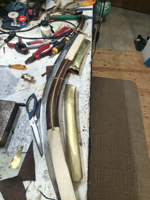 Shamshir Steel Brass (92cm shamshir) Photo 9