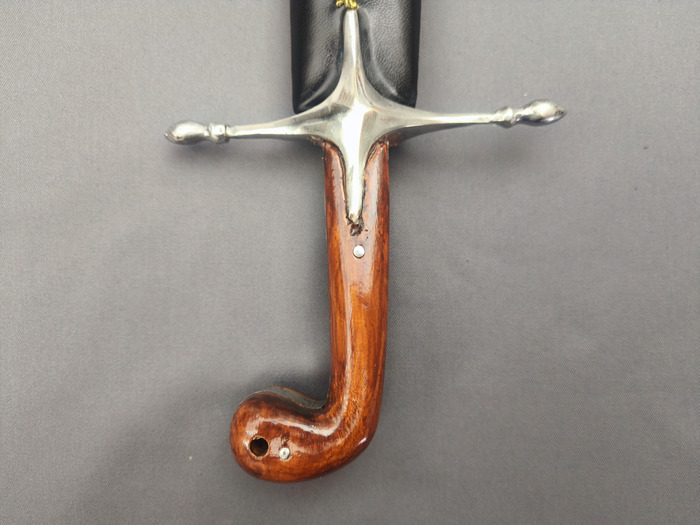 Pala kilic rebels mild steel leather scabbard Photo 6