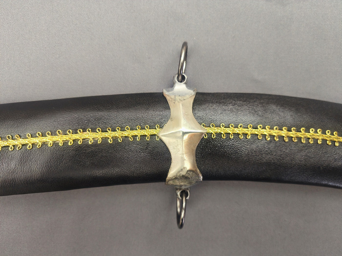 Pala kilic rebels mild steel leather scabbard Photo 8