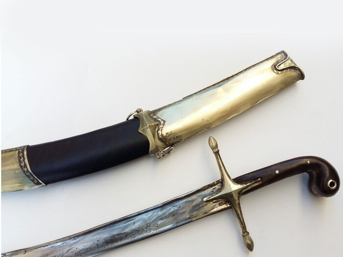 Pala silver carved (kilic) Photo 3