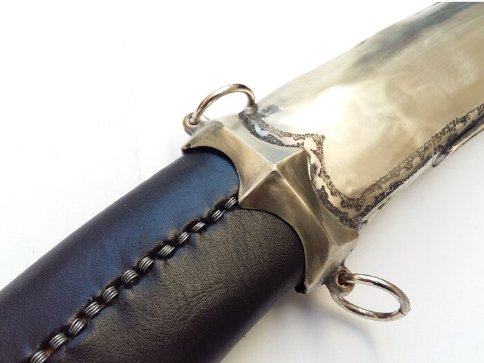 Pala silver carved (kilic) Photo 12