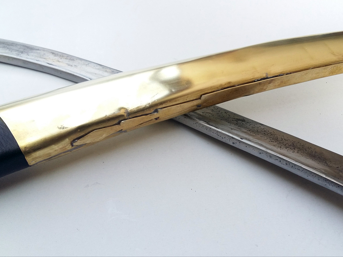 Pala carved brass (kilic 83cm) Photo 11