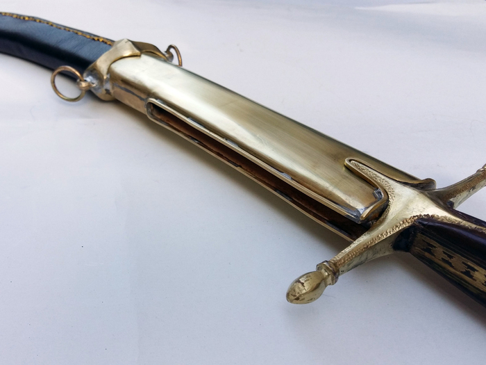 Pala carved brass (kilic 83cm) Photo 5