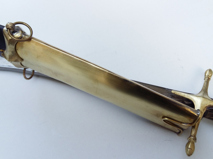 Pala carved brass (kilic 83cm) Photo 9