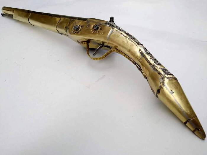 Albanian Rat Tail Pistol 52cm Photo 3