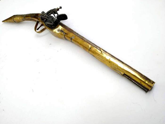 Albanian Rat Tail Pistol 52cm Photo 4