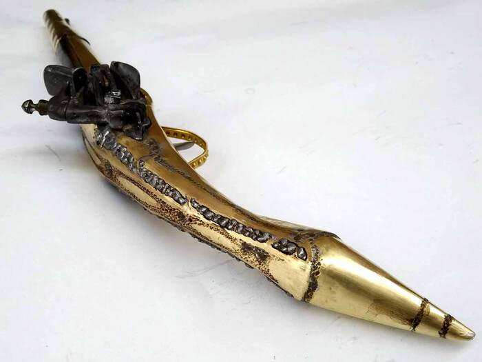 Albanian Rat Tail Pistol 52cm Photo 5