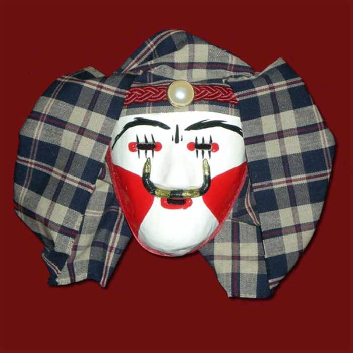 Genitsaros/Boula decorative mask small size Photo 2