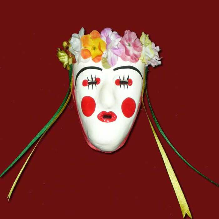 Bride's mask decorative small Photo 2