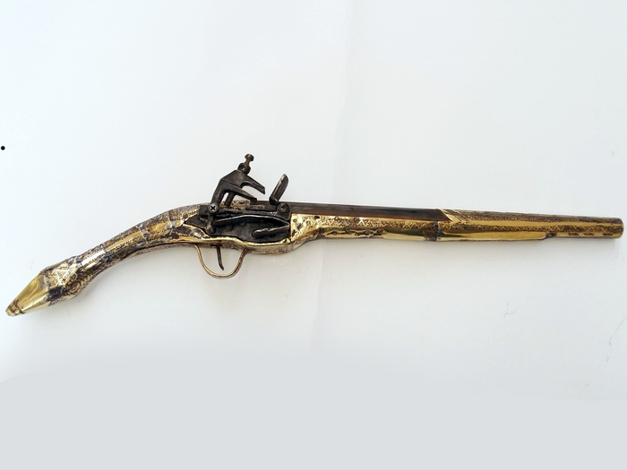Albanian Rat Tail Pistol 52cm Photo 15