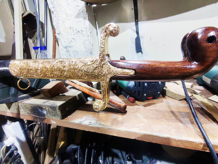 King Otto's Saber Reproduction (94cm shamshir) Photo 14