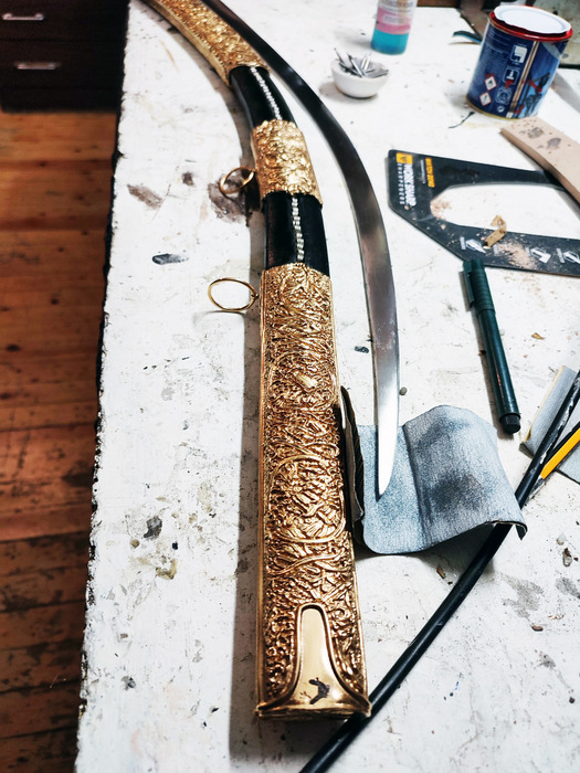 King Otto's Saber Reproduction (94cm shamshir) Photo 12