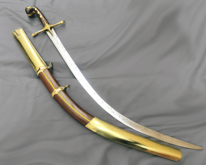 Shamshir Steel Brass (92cm shamshir) Photo 5