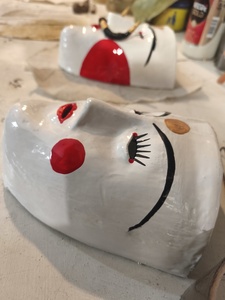 Bride's mask decorative medium Photo 3