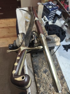 Shamshir Steel Brass (92cm shamshir) Photo 11