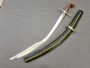 Pala kilic rebels mild steel leather scabbard Photo 2