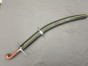 Pala kilic rebels mild steel leather scabbard Photo 4
