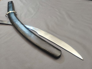 Pala kilic rebels mild steel leather scabbard Photo 10