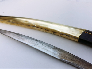 Pala carved brass (kilic 83cm) Photo 6