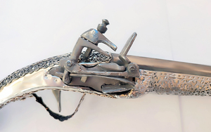 celina ledenica silver pistol miquelet 53cm Photo 4