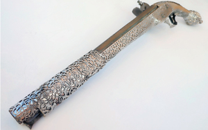 celina ledenica silver pistol miquelet 53cm Photo 6