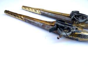 Albanian Rat Tail Pistol 52cm Photo 11