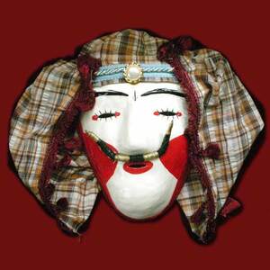 Genitsaros/Boula decorative mask life size