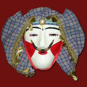 Genitsaros/Boula decorative mask life size Photo 3