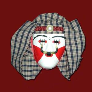 Genitsaros/Boula decorative mask small size Photo 3