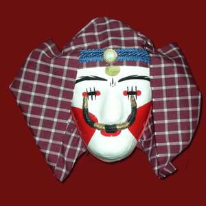 Genitsaros/Boula decorative mask medium Photo 4