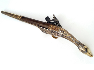 Albanian Rat Tail Pistol 52cm Photo 12