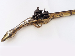 Albanian Rat Tail Pistol 52cm Photo 13