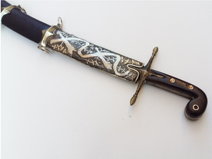 Shamshir Carved Trophies Mild steel (92cm shamshir) Photo 10