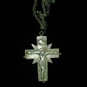 Cross Silver carved
