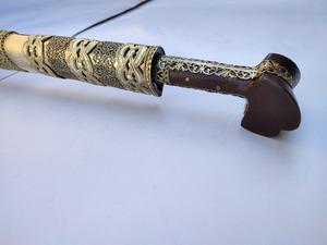 Yataghan carved Inserts Steel (72cm yatagan) Photo 10