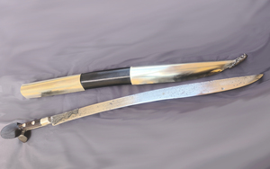 Yataghan Silver mild steel (72cm yatagan)