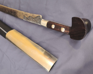 Yataghan Silver mild steel (72cm yatagan) Photo 3