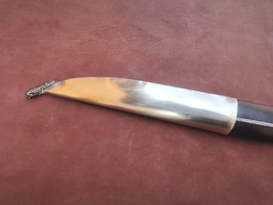 Yataghan Silver steel (72cm yatagan) Photo 5