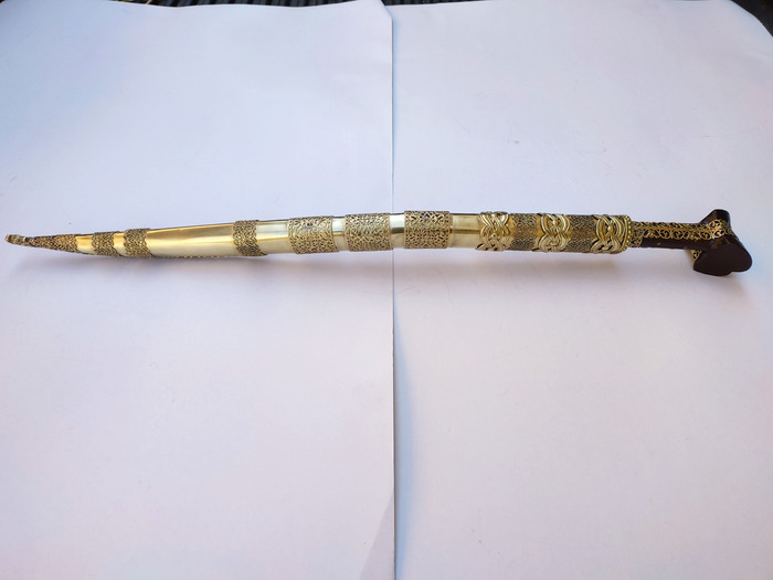 Yataghan carved Inserts Steel (72cm yatagan) Photo 8