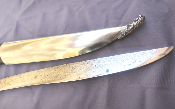 Yataghan Silver mild steel (72cm yatagan) Photo 7