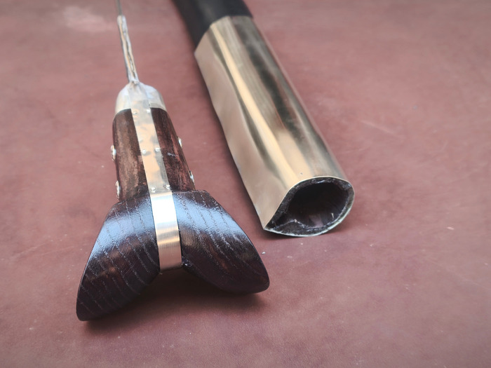 Yataghan Silver steel (72cm yatagan) Photo 10