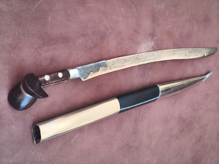 Yataghan Silver steel (72cm yatagan) Photo 3