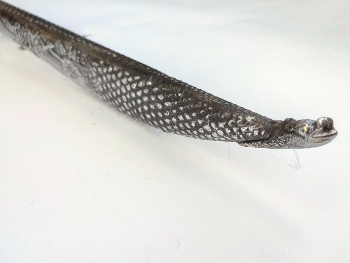 Yataghan carved mild steel (72cm yatagan) Photo 8